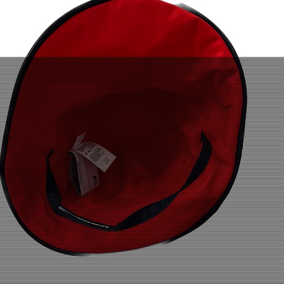 MEC Mountain Equipment Rain Hat Childs Small Navy Blue Chin Strap - Picture 6 of 9